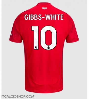 Nottingham Forest Morgan Gibbs-White #10 Prima Maglia 2024-25 Manica Corta